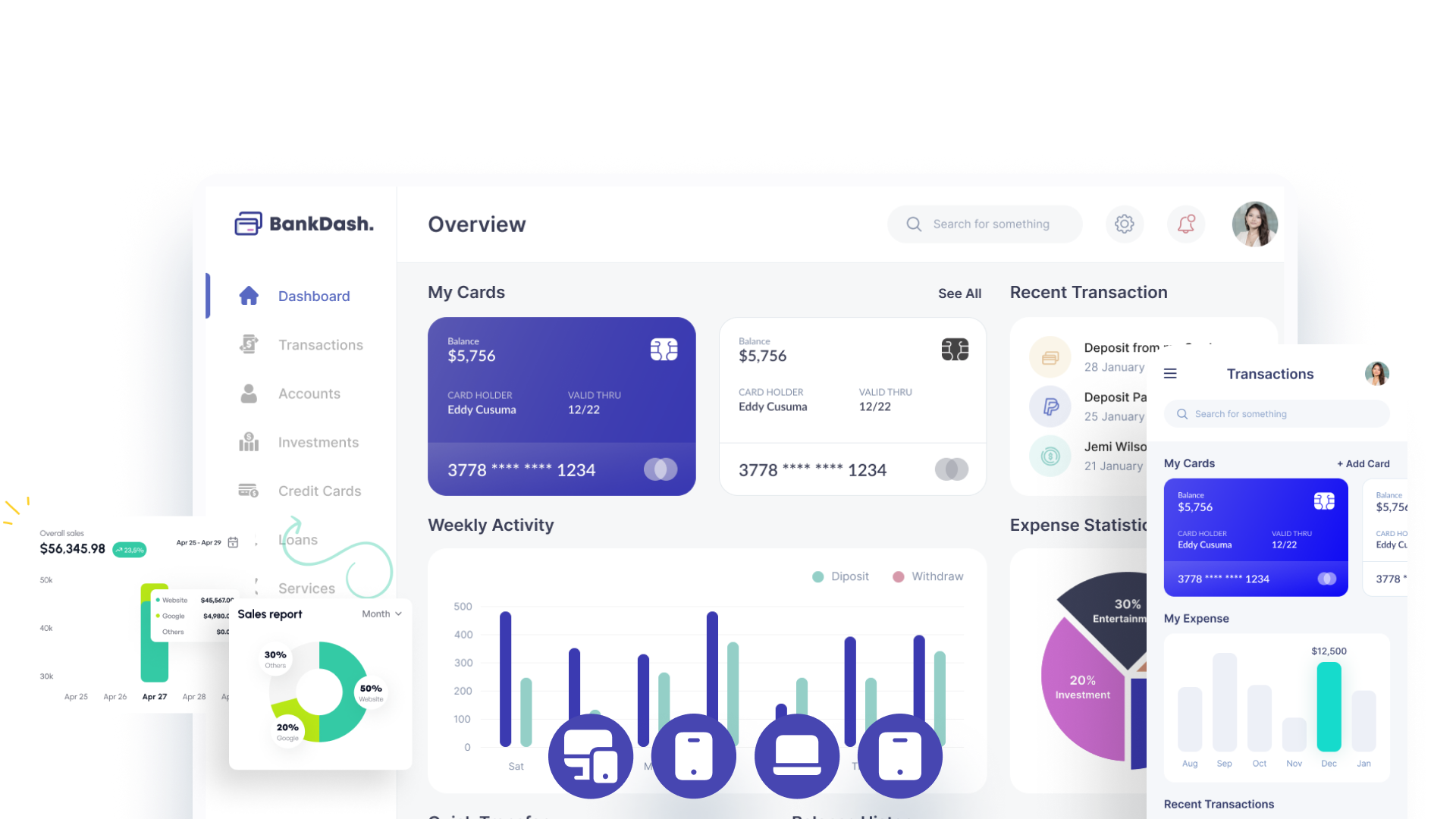 业务系统示意图